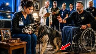 Thumbnail: Don’t Go Near Him—the Retired Navy SEAL Warned—Until His Military K9 Put Head on the Nurse’s Lap