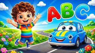 Thumbnail: ABC Vehicle Song 🚗 | Learn the Alphabet with Cars, Trucks & More | Kids Songs