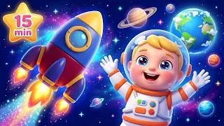 Thumbnail: Zoom Zoom, We're Going To The Moon | Best Fun & Easy Nursery Rhymes to Sing Along 2026