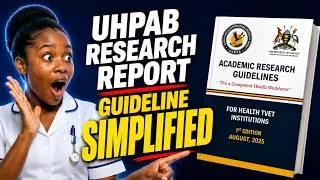 Thumbnail: UHPAB Research Report Guidelines Explained For Nurses, Midwives and Allied