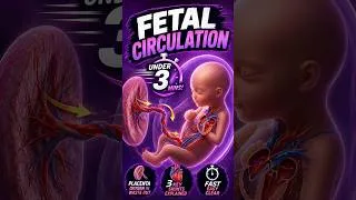 Thumbnail: Fetal Circulation Made Easy with 3D Animation Follow Blood Flow from Placenta to Baby
