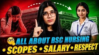 Thumbnail: 🚨B.Sc NURSING — SALARY, SCOPE & RESPECT 🔥 | Is NURSING REALLY WORTH IT ?🚨