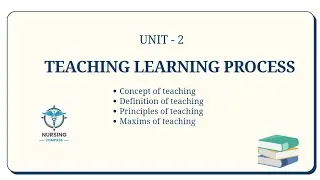 Thumbnail: UNIT-2 CONCEPT , PRINCIPLES, MAXIMS OF TEACHING |NURSING EDUCATION | NURSING LECTURES IN HINDI 