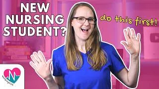 Thumbnail: You Got Into Nursing School... Now What? (Don't Skip These Steps!!)