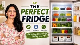 Thumbnail: How to Organize Your Fridge Like a Pro | Complete Guide || 22 Practical Fridge Organization Tips 