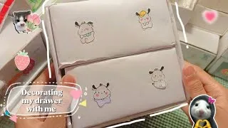 Thumbnail: 🍰💞Decorating my drawer w/m..🍡🍀꒰⁠⑅⁠ᵕ⁠༚⁠ᵕ⁠꒱⁠˖⁠♡Nusu|| kawaii✨💗