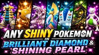 Thumbnail: Get ANY Shiny Pokémon in BDSP — No Discord Method!