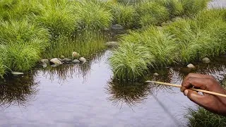 Thumbnail: How To Painting Grass & Water Details With Hand Made Brush