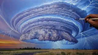 Thumbnail: How to Painting Storm Clouds | Time Lapse #165