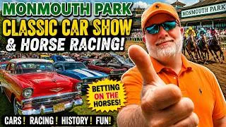 Thumbnail: 🟡 I Came for the Hundreds Of Classic Cars Then WON at the Horse Track! My Day At Monmouth Park! 🏇🏻