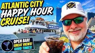 Thumbnail: 🟡 OPEN BAR on the Water! 🍹 Atlantic City Happy Hour Sunset Cruise Review | Worth The Money?