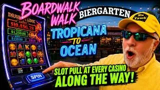 Thumbnail: 🟡 ATLANTIC CITY BOARDWALK WALK! 🎰 Slot Pull at EVERY Casino, Steel Pier 🎡 & New Summer Attractions!