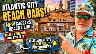 Thumbnail: 🟡 Atlantic City Beach Bars Preparing! 🍹 I Visit The New CAESARS BEACH CLUB & A Beach Erosion Update!