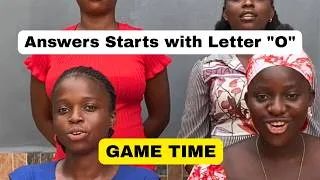 Thumbnail: All Answers Starts with Letter "O"/Game Time