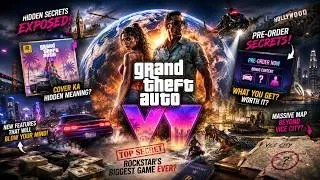 Thumbnail: GTA 6 Cover Art Secret? Rockstar's Hidden Message Explained