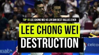 Thumbnail: Best of lee chong wei vs lin dan highlights: lee chong wei vs lin dan battle and rivalry - Top 10