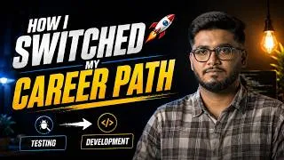 Thumbnail: How I Switched Roles & Got This Opportunity 🚀