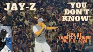 Thumbnail: Jay-Z LIVE "You Don't Know" @ Yankee Stadium, NIGHT 2; Bronx, NYC; July 11, 2026 #jayz #jayz30