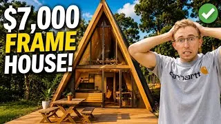 Thumbnail: Inside A 1,440 Sq Ft Modern A-Frame: Small Footprint, Big Luxury ✨🏔️