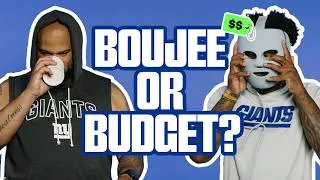 Thumbnail: Can Giants Players Tell the Difference Between Luxury Products and Their Dupes? | Boujee or Budget 💰