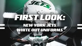 Thumbnail: Jets White Out Uniforms Are Even Better Up Close | NFL