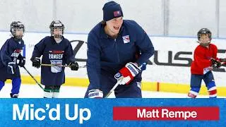Thumbnail: Matt Rempe Mic'd Up: Junior Rangers Camp 2026
