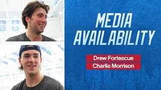 Thumbnail: NYR Development Camp: Drew Fortescue & Charlie Morrison | June 30, 2026