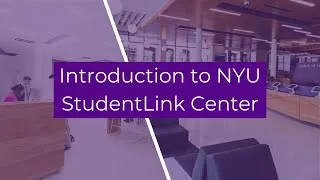 Thumbnail: Introduction to NYU StudentLink Center