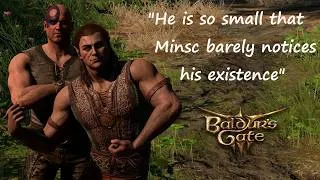 Thumbnail: What does Minsc think of Halsin ? 🐻| ALL OPTIONS | Baldur's Gate 3