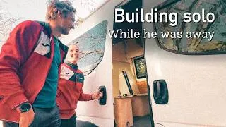Thumbnail: I’m finally building the kitchen! | Iveco daily solo van conversion