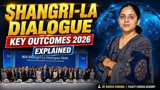 Thumbnail: Shangri-La Dialogue 2026 | Asia’s Biggest Defence Summit Explained | UPSC Current Affairs 2026