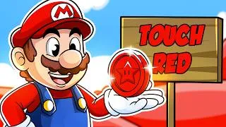 Thumbnail: Every Mario Game but You Must Touch RED