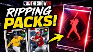 Thumbnail: Ripping packs in MLB The Show 26 (Red Diamond Pull♦️)