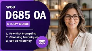 Thumbnail: WGU D685 OA Study Guide | Domain 04 - Advanced Prompting Techniques