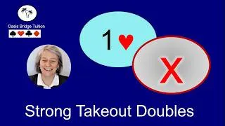 Thumbnail: Strong Takeout Doubles: Learn to Play Bridge