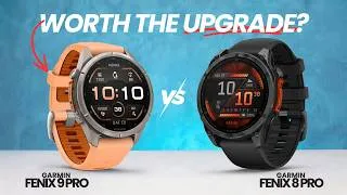 Thumbnail: Garmin Fenix 9 Pro vs Garmin Fenix 8 Pro – Is It Worth Upgrading in 2026?