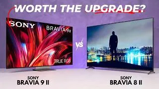 Thumbnail: Sony Bravia 9 II vs Sony Bravia 8 II – Which Sony TV Is Better in 2026?