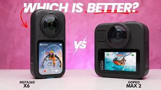 Thumbnail: Insta360 X6 vs GoPro Max 2 – Which 360 Camera Is Better in 2026?