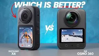 Thumbnail: Insta360 X6 vs DJI Osmo 360 – Which 360 Camera Is Better in 2026?