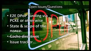 Thumbnail: DPoP: Current status & next steps