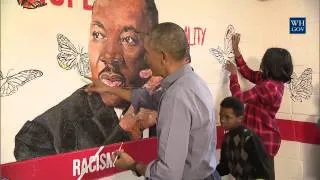 Thumbnail: Participating in a Service Project for Martin Luther King Jr. Day