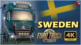 Thumbnail: Realistic Driving Actros Mp4 | Arvidsjaur to Ornskoldsvik | ETS2
