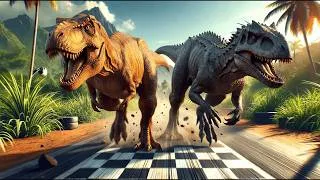 Thumbnail: 74 Dinosaurs 200 Meter Race | Fastest Dinosaur in Jurassic World Evolution 2