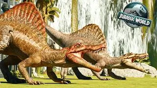 Thumbnail: Dinosaurs in Japan – Carnivores and Baby Hatchlings | Jurassic World Evolution 3