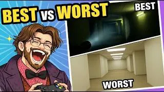 Thumbnail: I Played The BEST and WORST Backrooms Games So You Don't Have To! | REVIEW