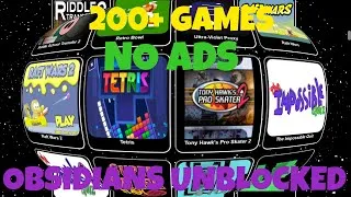 Thumbnail: Awesome Unblocked Games Website! | Obsidians Unblocked