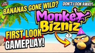 Thumbnail: GOOING BANANAS! 🍌 Monkey Bizniz First Look Gameplay