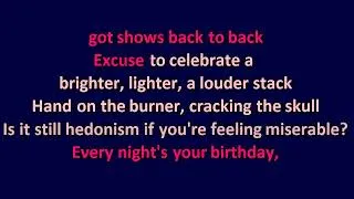 Thumbnail: Weezer - We Might as Well Be Strangers (ft. Wednesday) - Karaoke Instrumental Lyrics - ObsKure