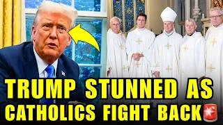 Thumbnail: 🚨Trump Just TRAMPLED ON FREE SPEECH With CATHOLIC ATTACK