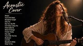 Thumbnail: Beautiful 70s 80s 90s Soft Rock Acoustic Covers ( Girl Vocal ) - Greatest Love Songs Playlist
